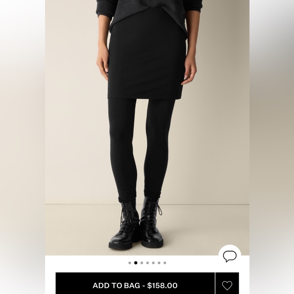 Eileen Fisher Stretch Jersey Skirt Legging